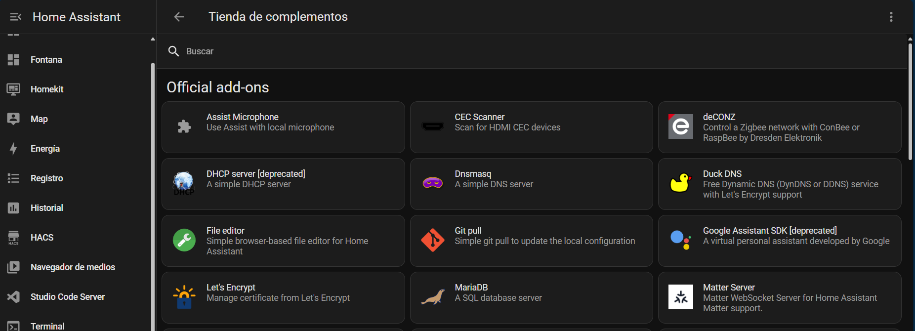 Tienda de complementos